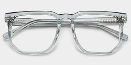 Matherne Gray Square Glasses1