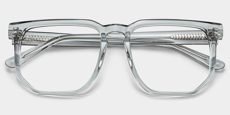 Matherne Gray Square Glasses