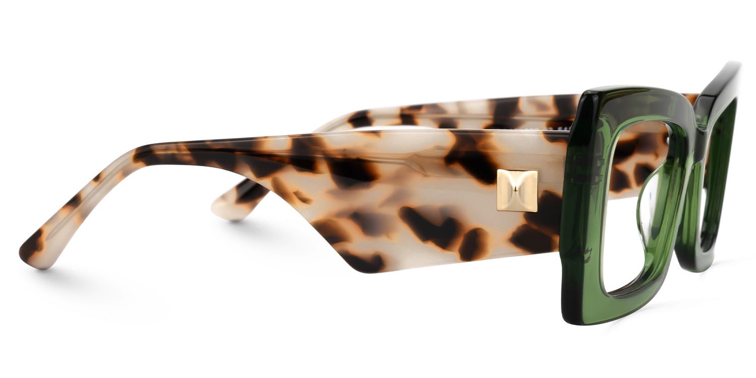 Designer Mitia Green Color Frames Eyeglasses for Women2