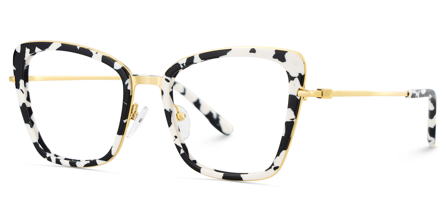 Rosalie Butterfly Cow Color Frame Glasses for Women | ZEELOOL UK3
