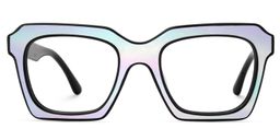 Rochester Square Black Glasses1