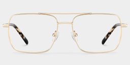 Iris Light Gold Aviator Glasses2