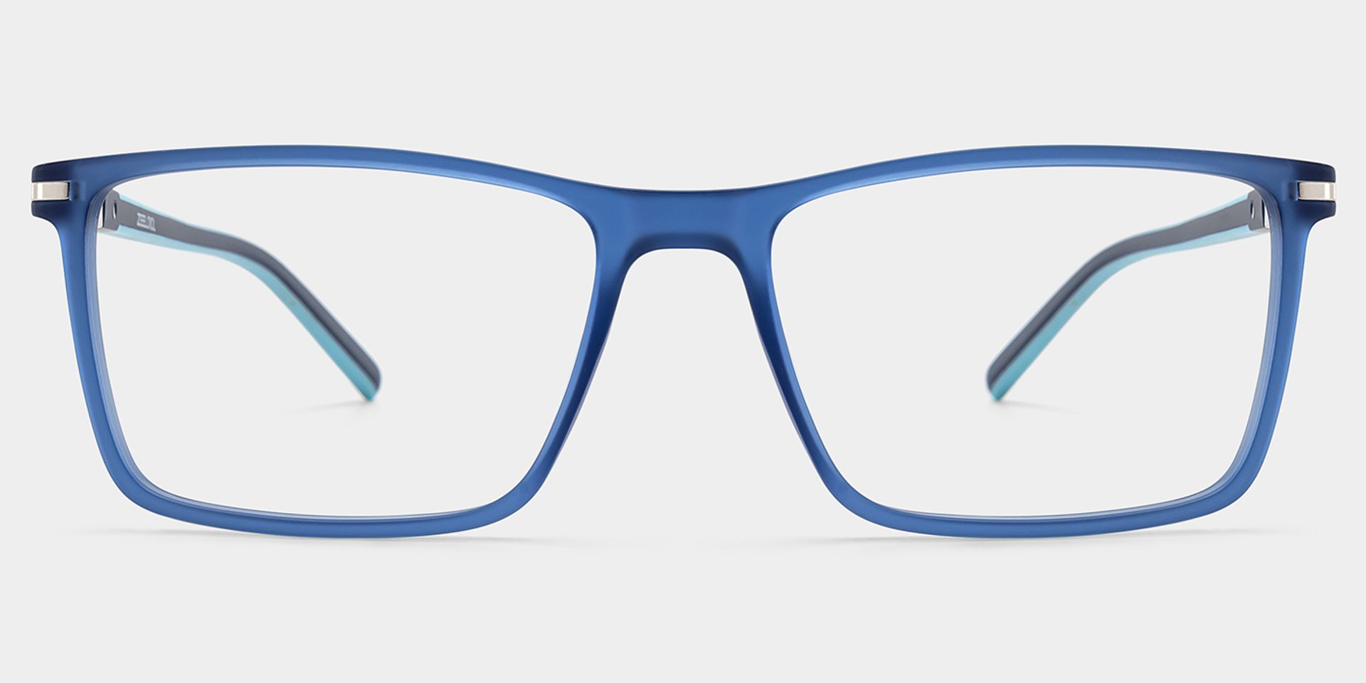 Aaron Rectangle Black Red Glasses0