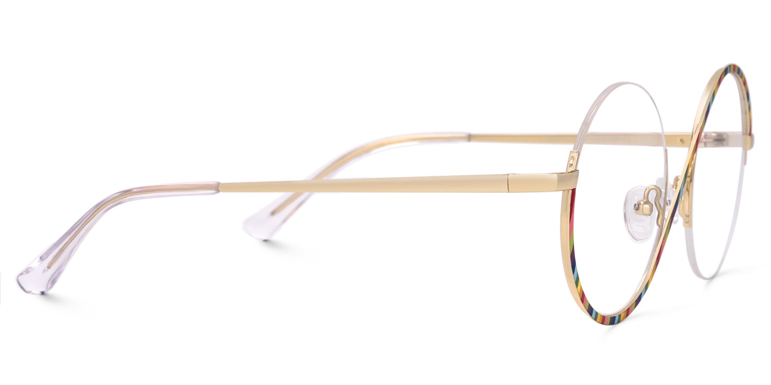 Flozif Round Rainbow Glasses2