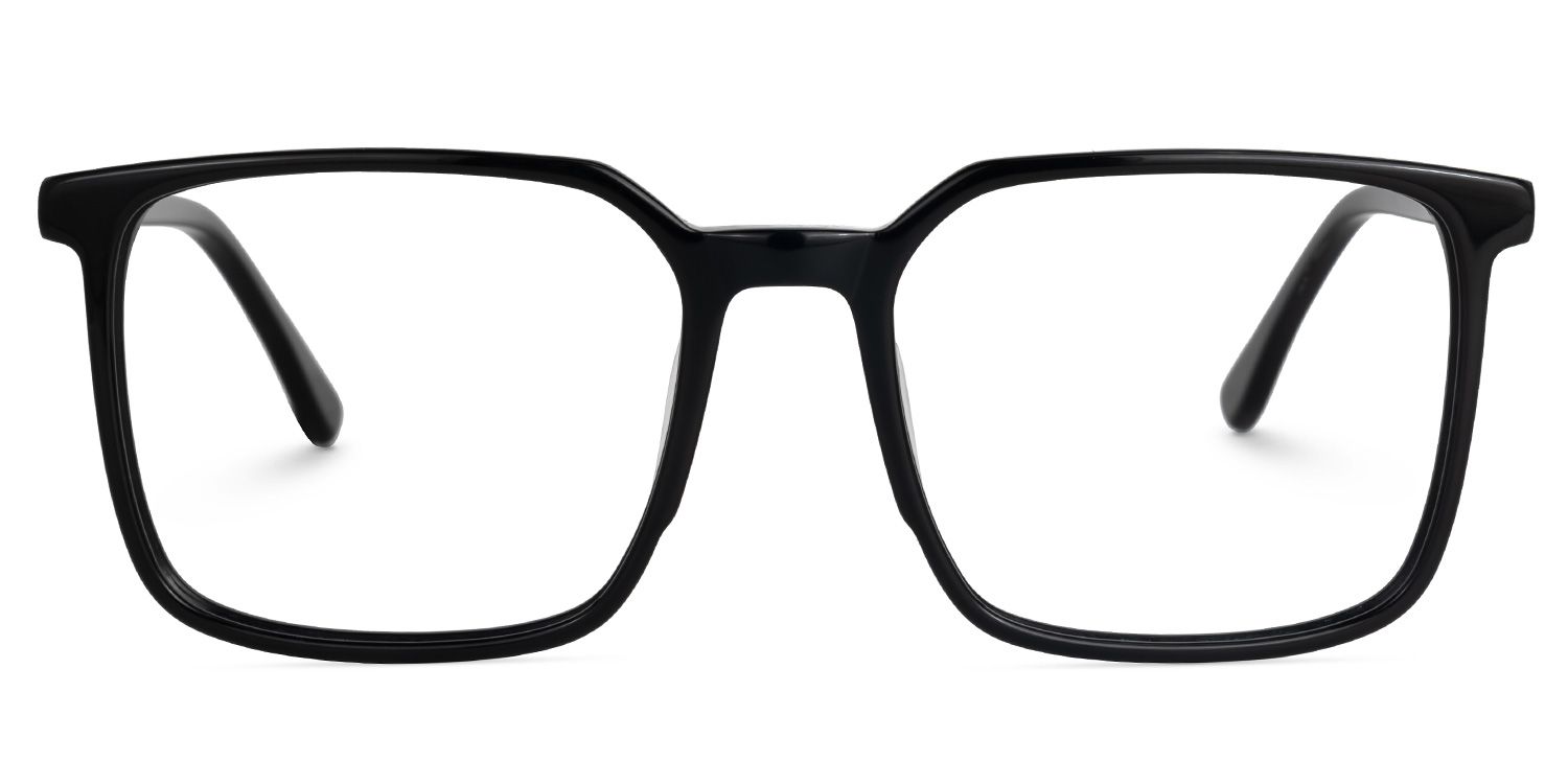 Square Fayrice Black Glasses deals -Zeelool Glasses0