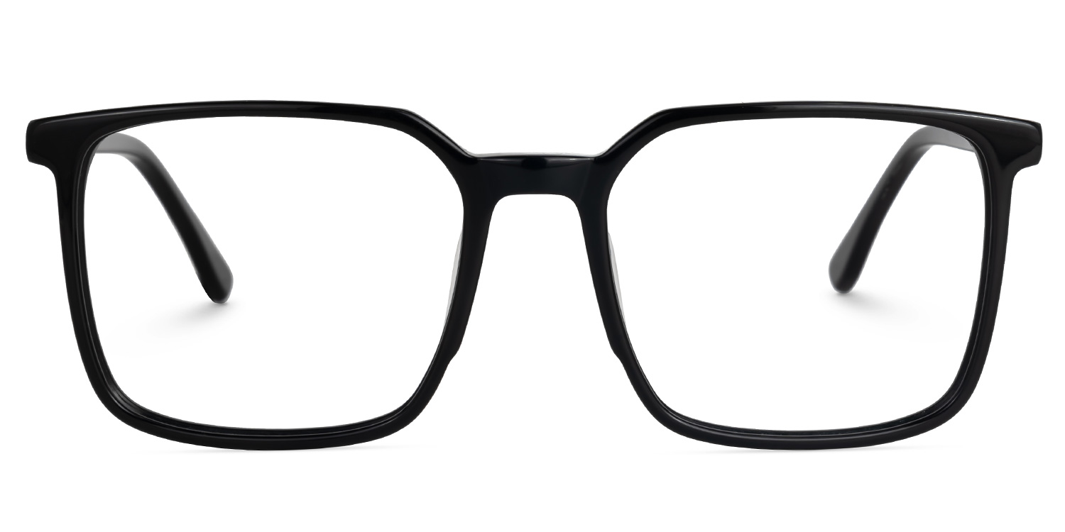 Square Fayrice Black Glasses deals -Zeelool Glasses0