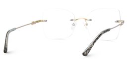 Tierney Black Butterfly Glasses3