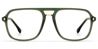 Kilworth Aviator Green Glassess