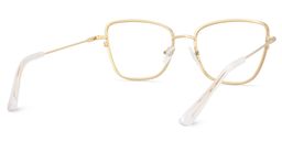 Solimar Square Gold Glasses5