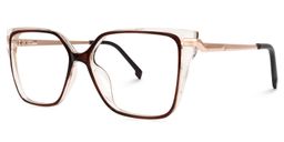Mondia Cateye Brown Glasses1