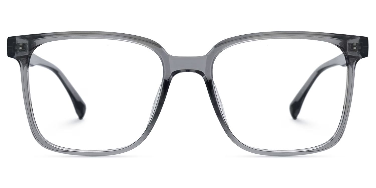 Contreras Square Gray Glasses | ZEELOOL UK0