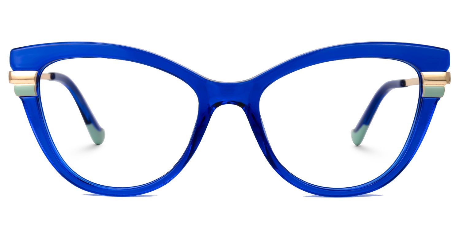 Spalburg Cateye Blue Glasses0