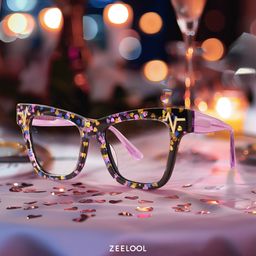 Cara Butterfly Black Glasses4