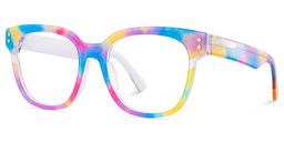 Dante Colorful Square Glasses3