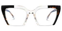 Shaun Cateye Black Glasses0