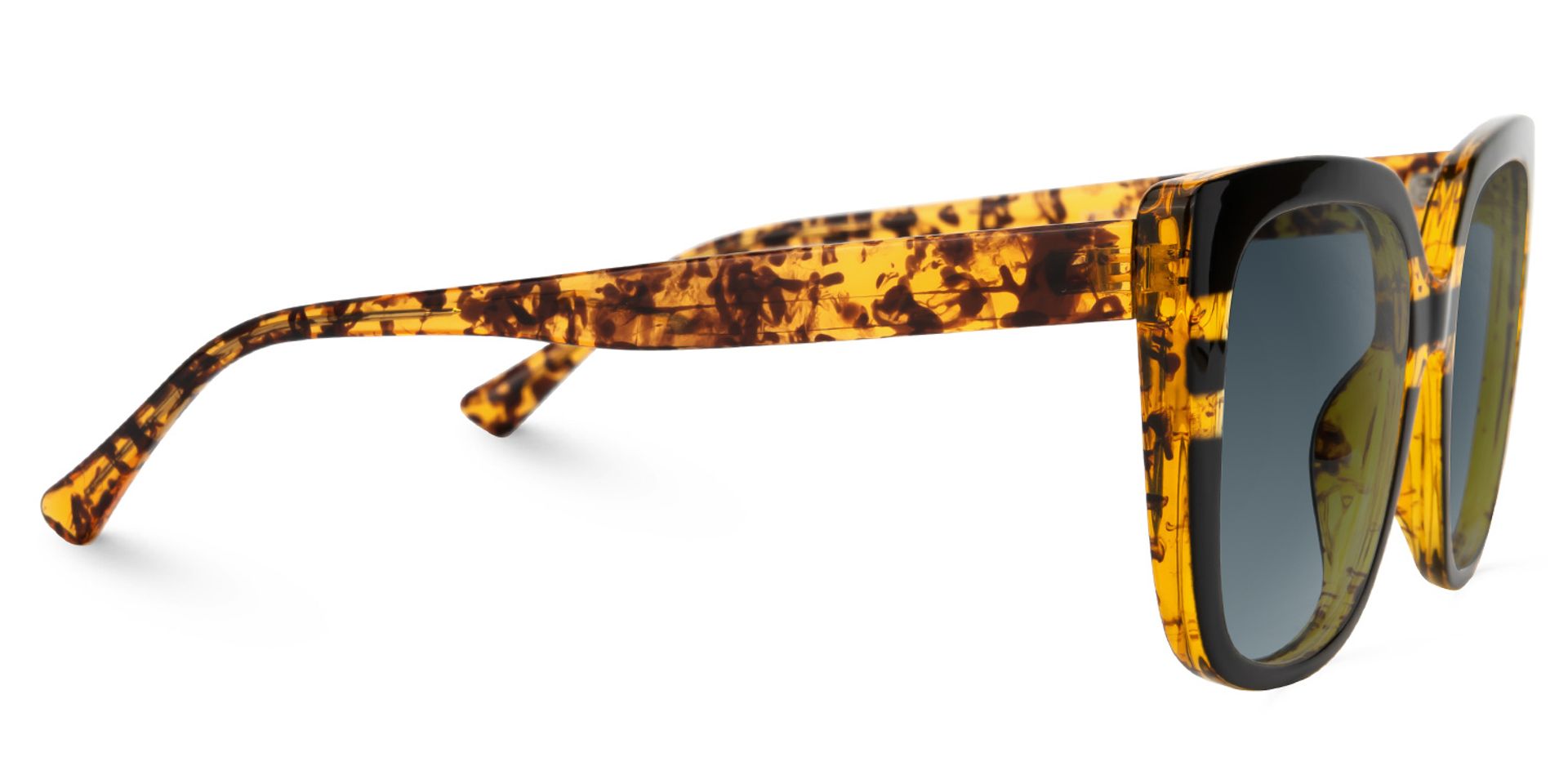 Brenda Square Tortoise Sunglasses | ZEELOOL UK2