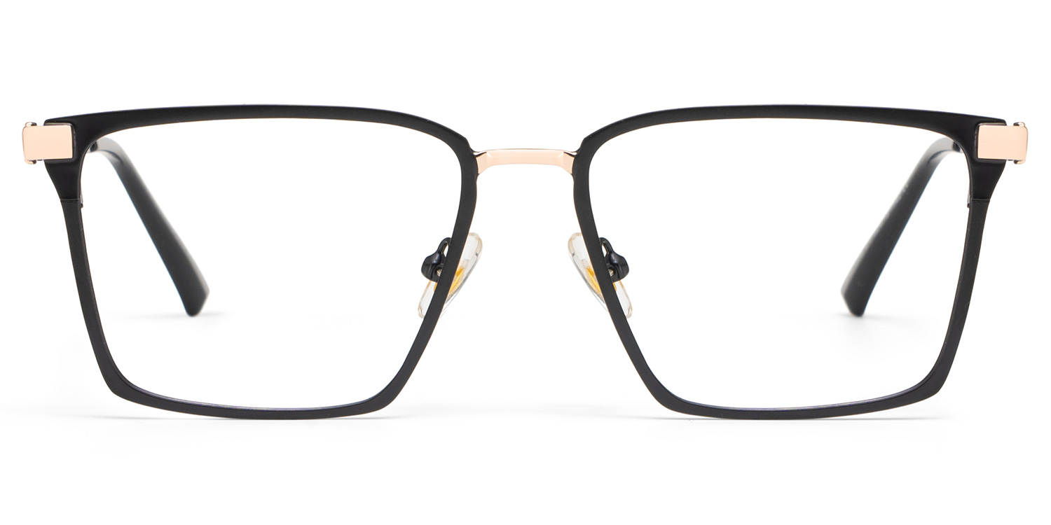 Finn Eyeglasses in Rectangle Black Frame | ZEELOOL UK0