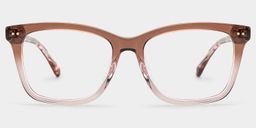 Layla Brown Square Glasses1