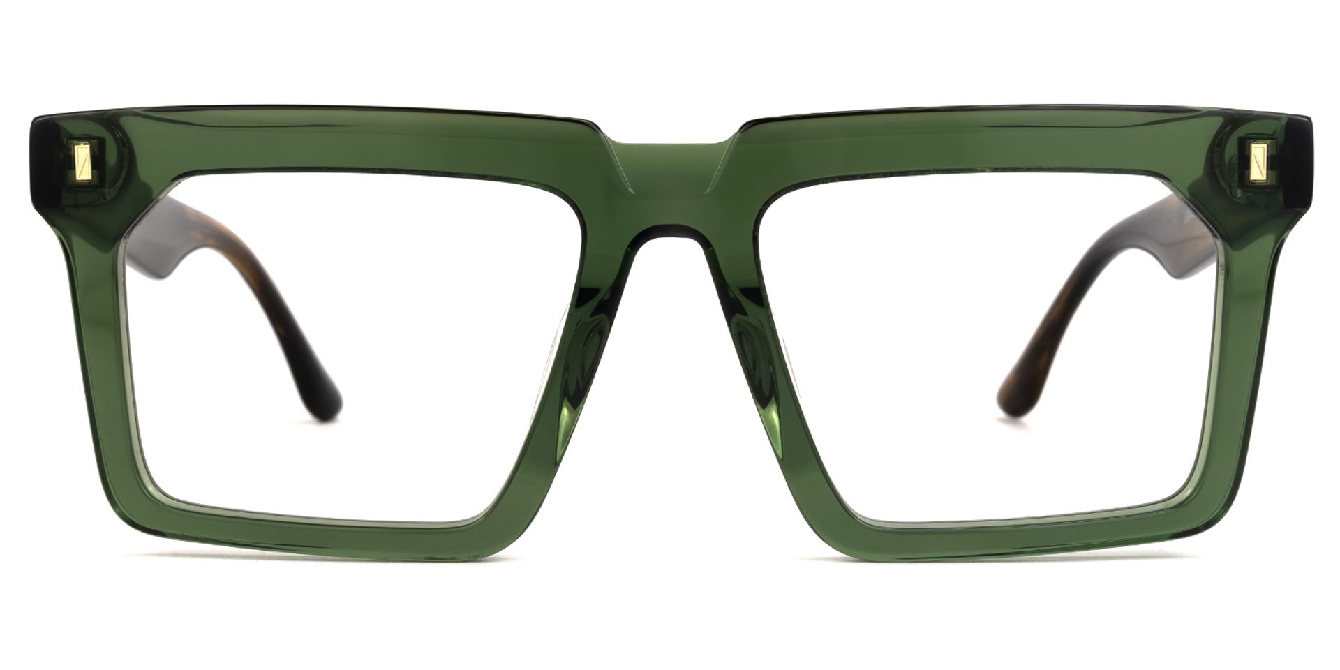 Moreland Rectangle Green Eyeglasses & Glasses Frames0