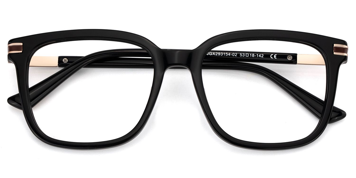 Kenny Square Glasses Thin Frame | ZEELOOL UK2