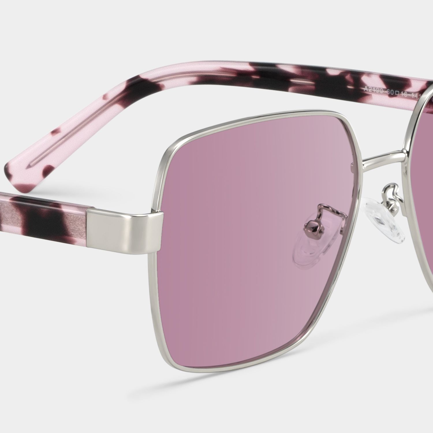 Sahara purple Frame Polarized Sunglasses with square Style Online | ZEELOOL UK4