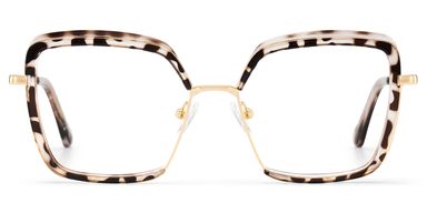Cordaro Square Clear Tortoise Shell Glasses