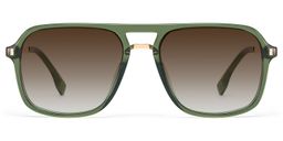 Kilworth Aviator Green Glassess0