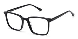 Aidan Rectangle Black Glasses4
