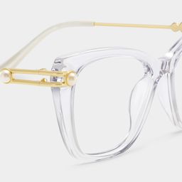Victor Cat eye Clear Glasses6