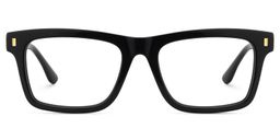 Sammi Square Black Glasses1