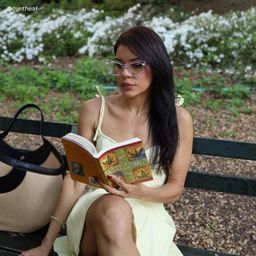 Victor Cat eye Clear Glasses9