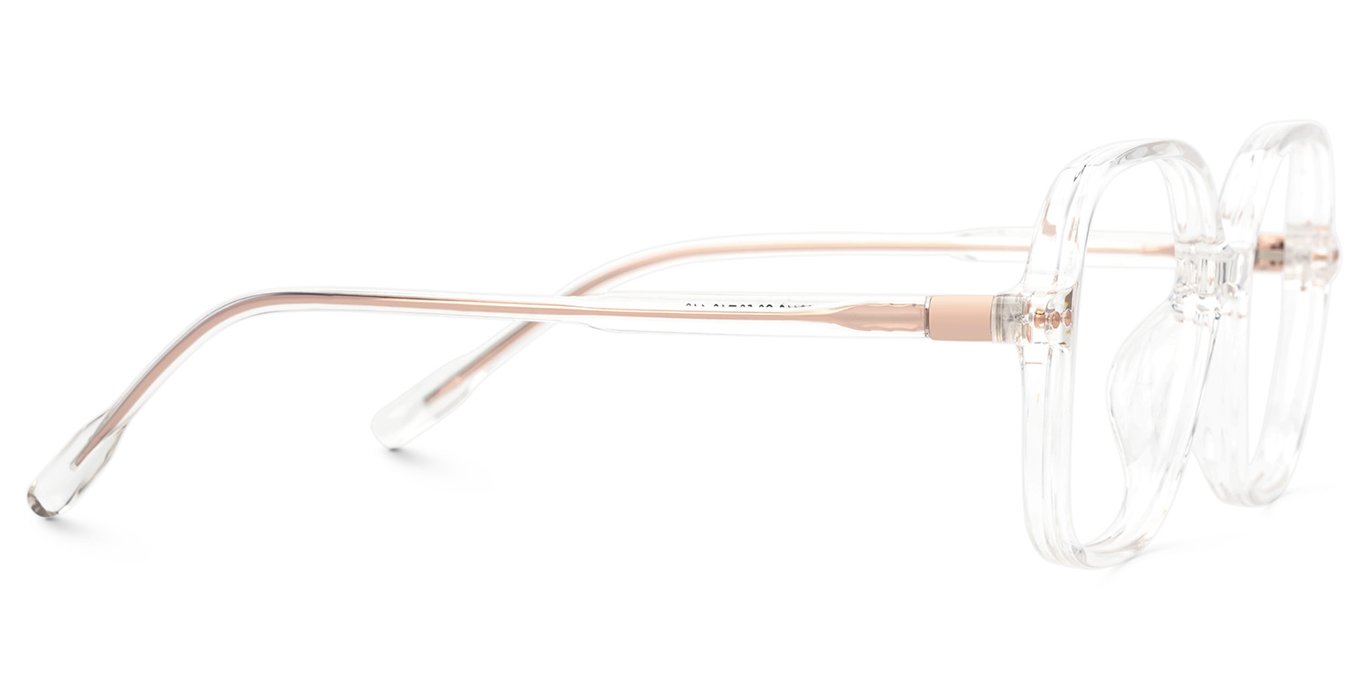 Crystal Lenzie Square Frame Eyeglasses | ZEELOOL UK2