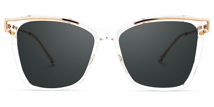 Krystle Square Clear Glasses