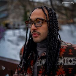 Nevaeh Square Tortoise Glasses5