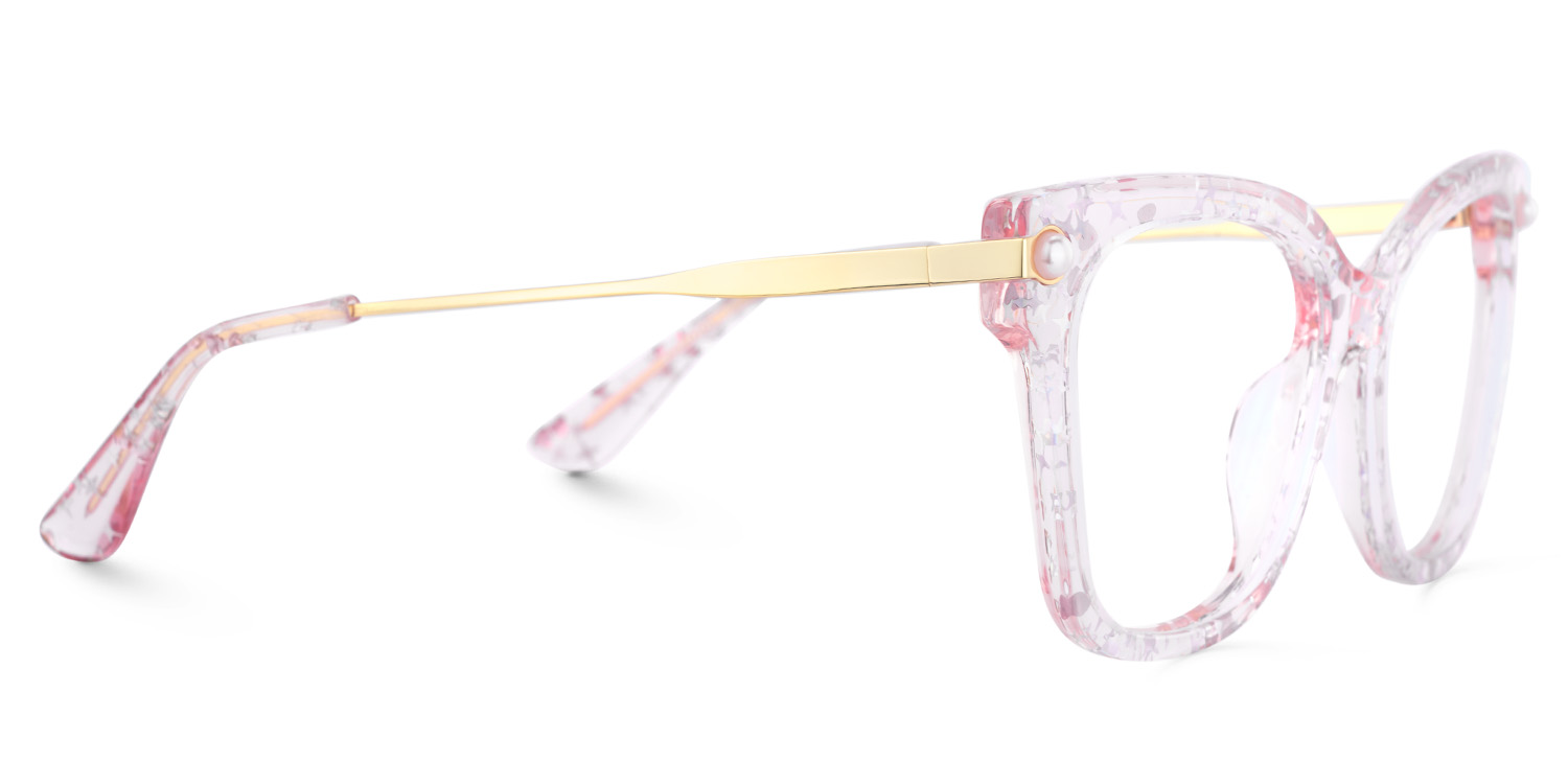 Vernella Square Pink Glasses4