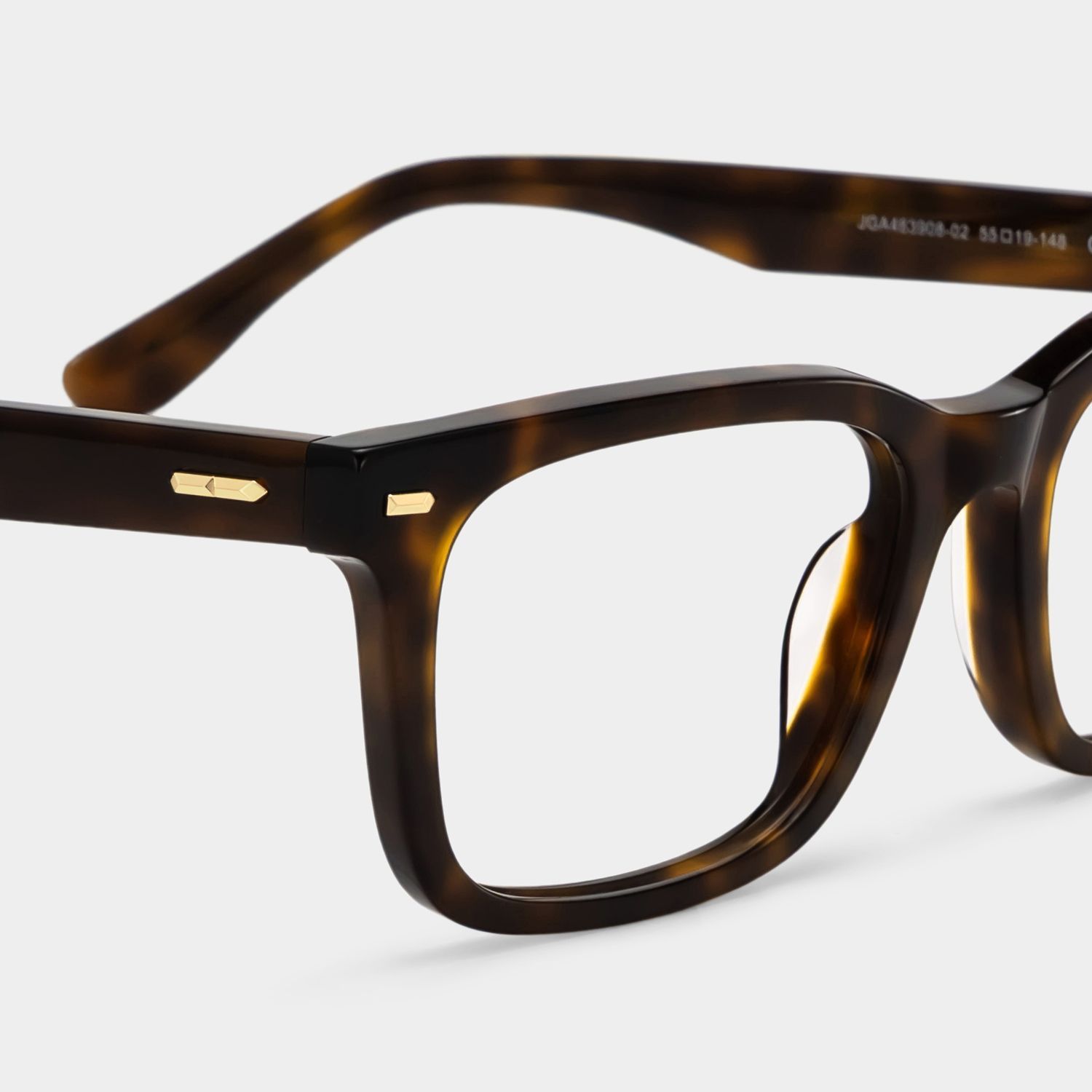 Patrick Tortoise Rectangle Eyeglasses for Men | ZEELOOL5
