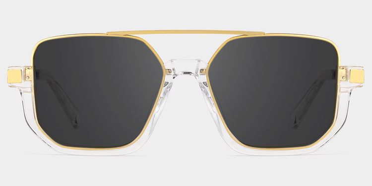 Oromiya Aviator Clear Glasses