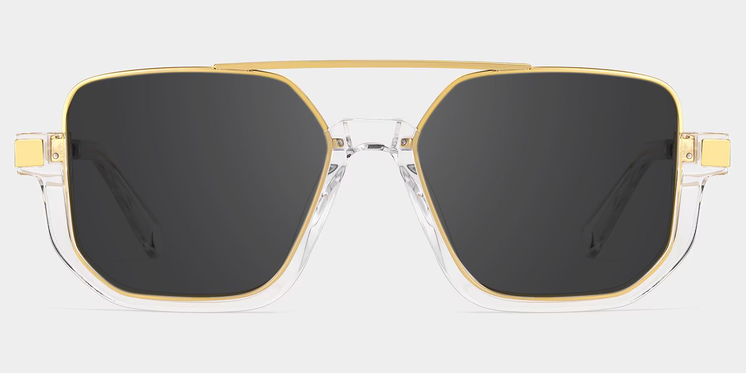 Oromiya Aviator Clear Frame Eyeglasses for Woman| ZEELOOL0