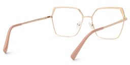 Emelia Geometric Pink Glasses3