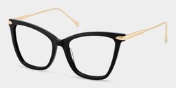 Hilary Butterfly Black Glasses2