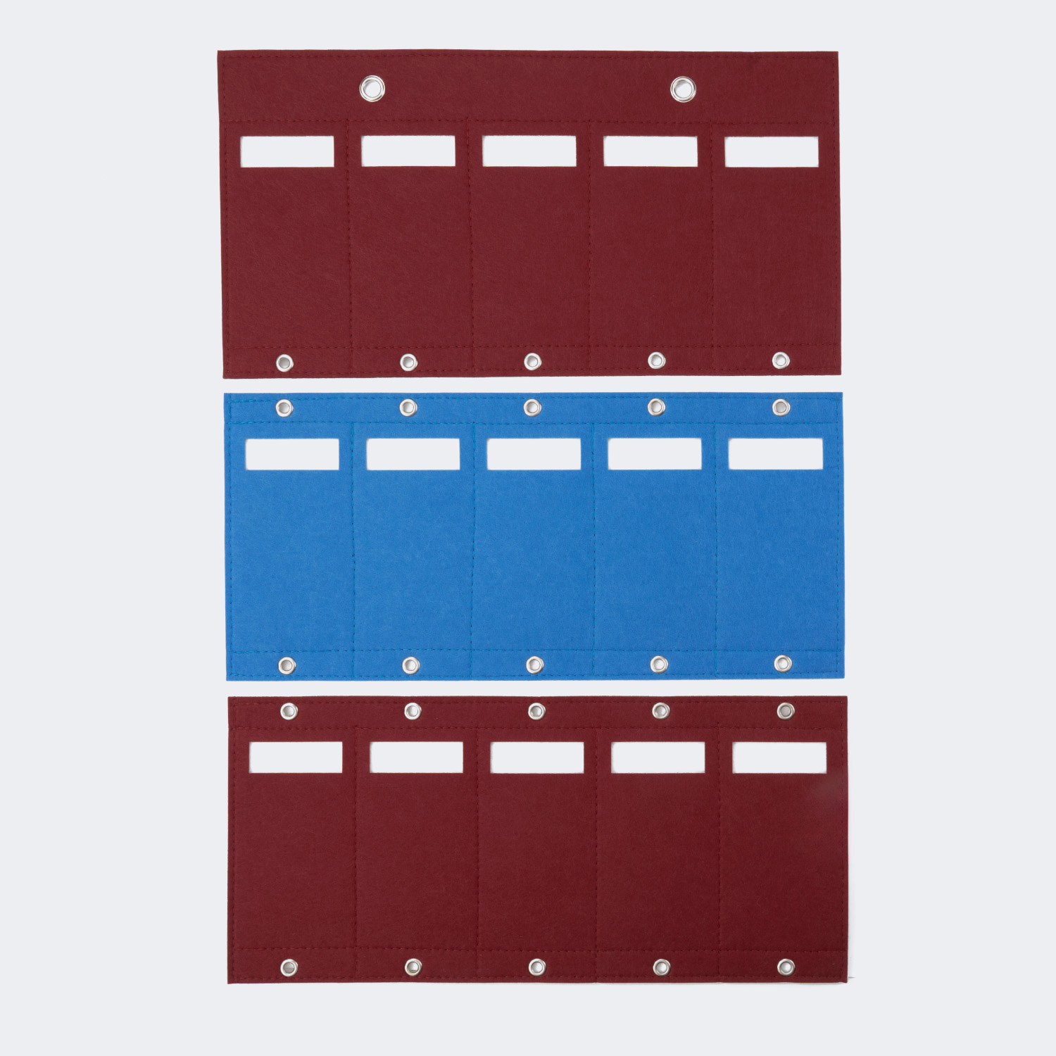 Practical Dark-Red Glasses Hanging Bags2