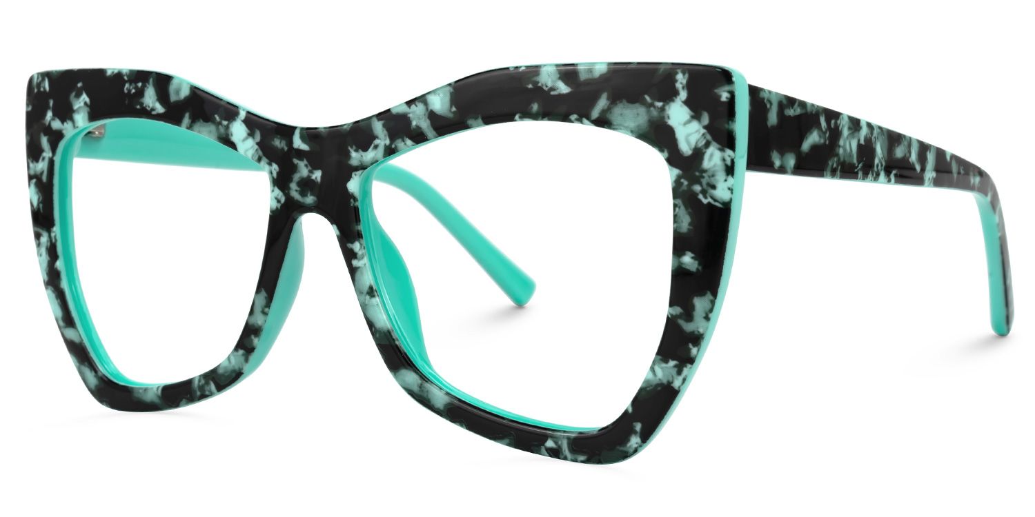 Butterfly Zenteno Green Glasses deals -Zeelool Glasses1