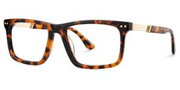 Emerson Rectangle Tortoise Glasses3