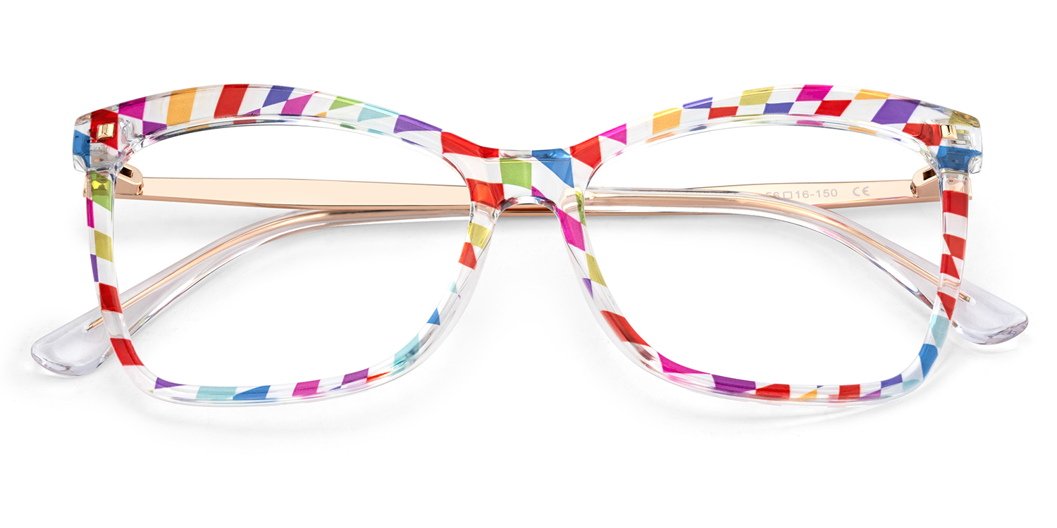 Colorful Color Eyeglasses for Isaebella Frame Glasses | ZEELOOL UK2