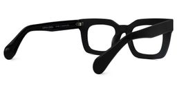 Keisa Square Black Glasses3