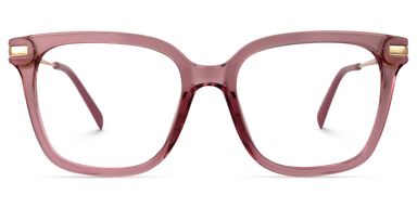Jacqui Square Pink Glasses