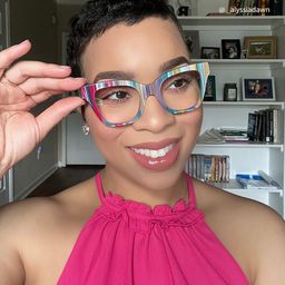 Nereyda Multicolor Cat eye Glasses9