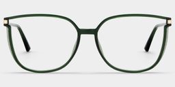 Rodz Square Dark-Green Glasses0
