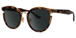 Laraine Cat Eye Tortoise Glasses1