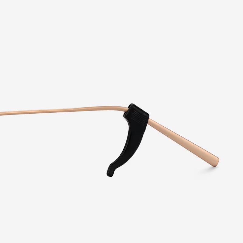 Non-Slip Ear Grip Accessories For Glasses in Black-White Color2